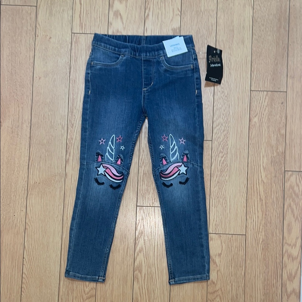 H&M Blue Ankle Cropped Jeans